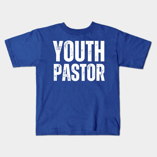 Youth Pastor Kids T-Shirt by HobbyAndArt